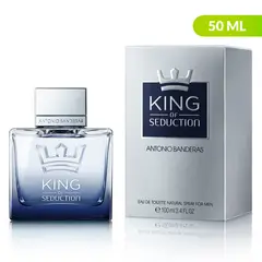 BANDERAS - Fragancia Antonio King of Seduction EDT 50 ml Hombre