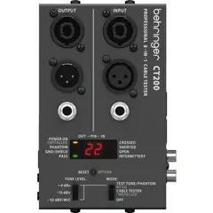 BEHRINGER - CT200 - Testeador De Cables Sonido