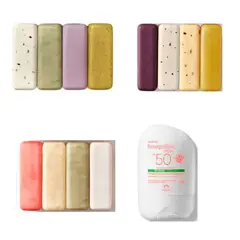 NATURA - 3 cajas Jabones en barra EKOS y fotoequilibrio fps50