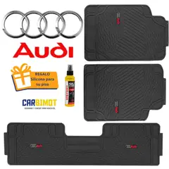 GENERICO - PISO PROTECTOR ALFOMBRA TAPIZ PARA VEHICULOS AUDI