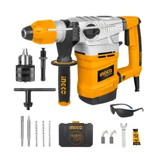 INGCO TOOLS - TALADRO ROTOMARTILLO 1800W PARED +ADAPTADOR CHUCK 12 INGCO