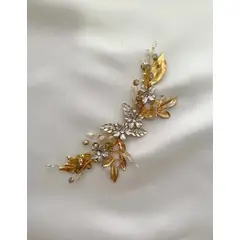 GENERICO - TOCADO TIARA ACCESORIO PARA NOVIA