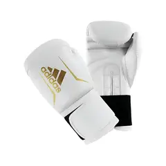 ADIDAS - GUANTES BOXEO SPEED 50 WHITE/GOLD 10OZ