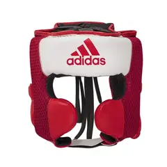 ADIDAS - PROTECTOR D/ CABEZA HYBRID 150 RED/WHITE SMALL