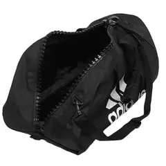 ADIDAS - BOLSA DE BOXEO 2 EN 1 NYLON BLACK/WHITE L
