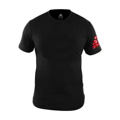 ADIDAS - CAMISETA PROMO LISA BLACKRED M