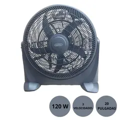 EVOLUTION - Ventilador de Piso EFF20 03 Velocidades 120 Watts