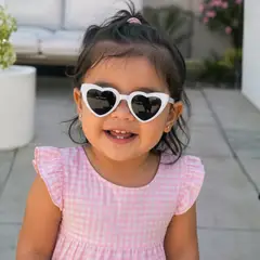 LUCALAND - Lentes de sol corazones de colores