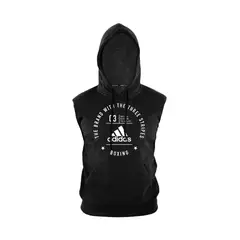 ADIDAS - SUDADERA C/CAPUCHA S/MANGA COMMUNITY 21 BLACK/WHITE S