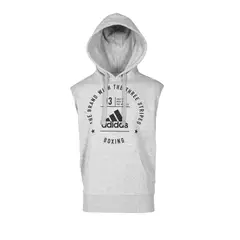 ADIDAS - SUDADERA C/CAPUCHA S/MANGA COMMUNITY 21 GREY/BLACK L
