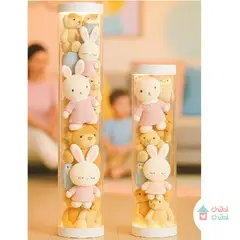 CHIBI CHIBI - Tubo para juguetes blanco 50 cm