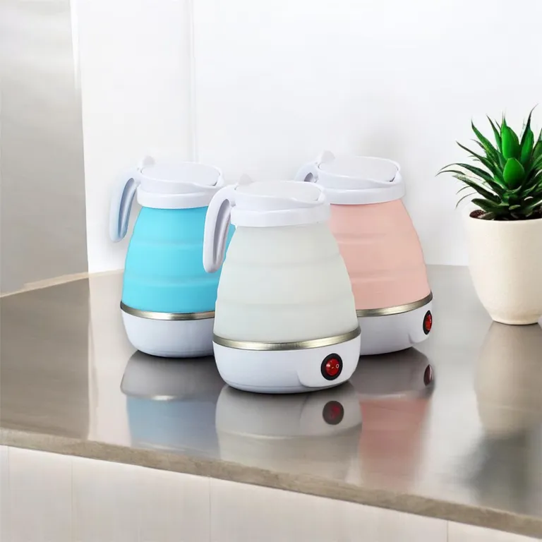 Hervidor eléctrico Plegable 600 ml - Rosado