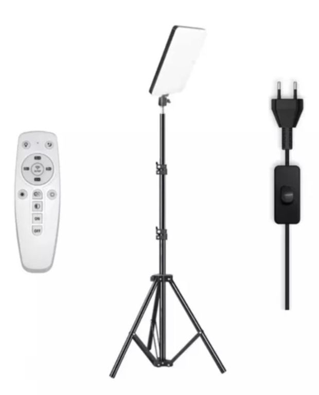 Luz LED Reflector Panel de iluminación de Estudio con Tripode