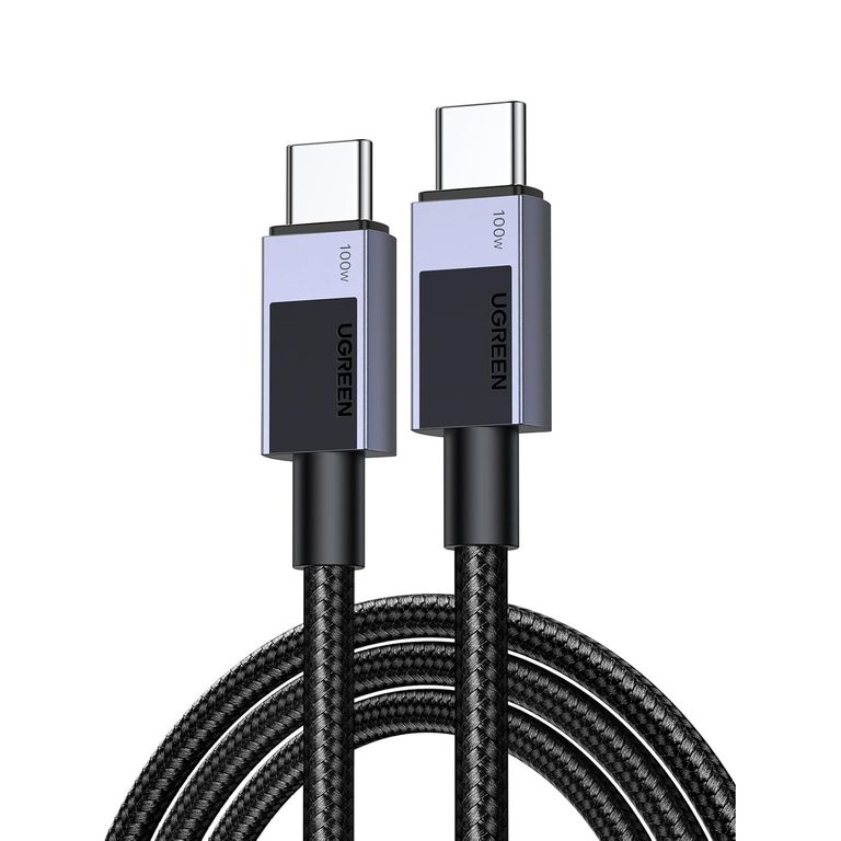 Cable USB-C a USB-C Carga Rápida 100W 3M Trenzado L512 - 45065