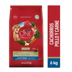 PURINA - Alimento Para Cachorros One Perros 6kg