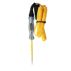 STANLEY - Probador verificador de circuitos 12 Y 24 VOLTIOS
