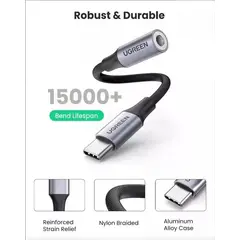 UGREEN - ADAPTADOR USB-C TO 3.5MM JACK AUXILIAR 80154