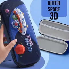 GENERICO - CARTUCHERA ORGANIZADOR NECESER 3D ESCOLAR DISEÑOS PARA NIÑAS KAWAII