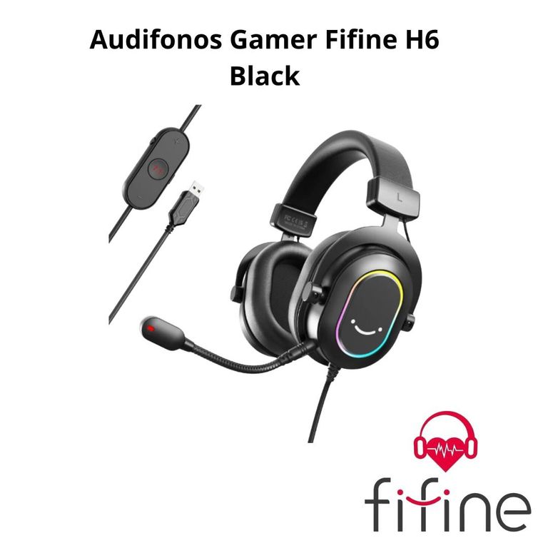 Audifonos Gamer H6 Black