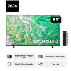 SAMSUNG - TV 85 LED Crystal 4K Ultra UHD SmartTV 85DU8000G