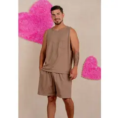 SOÑALIERE - Pijama de Hombre Manga Cero