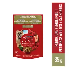 PURINA - One Multiproteínas Perro Sobre Carne 85g x15 unidades