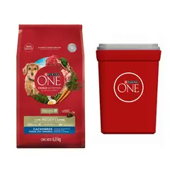 PURINA - Alimento Para Cachorros One Perros 6kg + contenedor