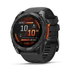 GARMIN - Smartwatch Fenix 8 - 51mm Amoled Gris Running Deporte GPS Fitness
