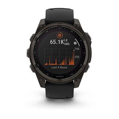 Smartwatch Fenix 8 - 47Mm Solar Zafiro Negro Running Deporte GPS Fitness