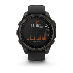 GARMIN - Smartwatch Fenix 8 - 47mm Solar Zafiro Negro