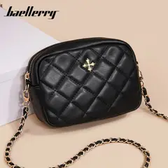 BAELLERRY - Bandolera de cuero vegano PU para dama N8929