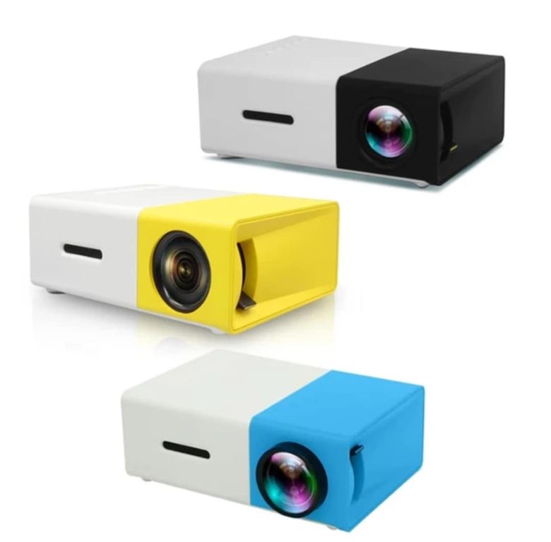 Mini Proyector Portatil Multimedia 1080HD para Laptop - PC Cable HDMI