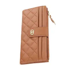 BAELLERRY - Billetera de cuero vegano PU para dama NR082