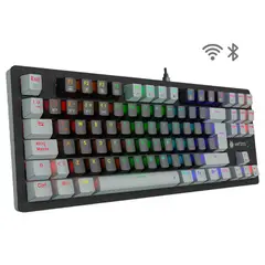 ANTRYX - Teclado Mecanico Wireless MK845 TRIX Switch Rojo USB Bluetooth