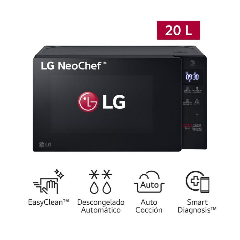 Horno Microondas MS2032GAS 20L con EasyClean