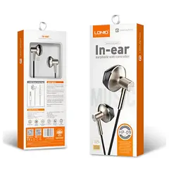 LDNIO - Audifonos HP-09 con Cable intrauditivos con Control Remoto