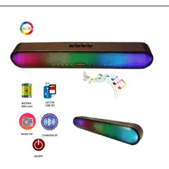 MICRONICS - PARLANTE PORTATIL LUXOR MIC S200 LUZ RGB