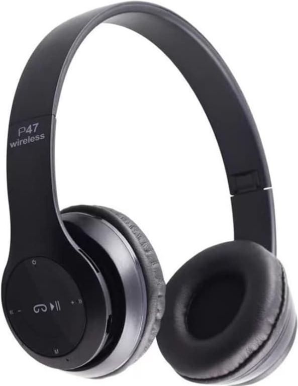 AUDIFONOS BLUETOOTH P47 COLOR NEGRO