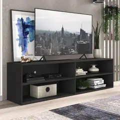 GENERICO - Mueble de TV 55 Kazami Negro R&R MUEBLES