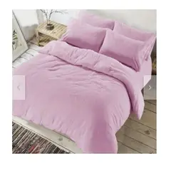 GENERICO - CUBRECAMA de PELUCHE PLAZA y MEDIA LILA