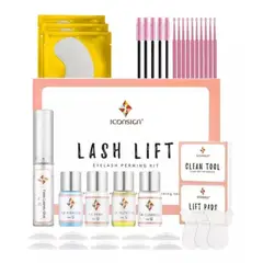GENERICO - KIT DE LIFTING DE PESTAÑAS LASH LIFT ICONSIGN PERMANENTES