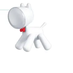 ISMART - Lampara Perrito Led Modelo IK PL de Silicona Tactil Color Blanco