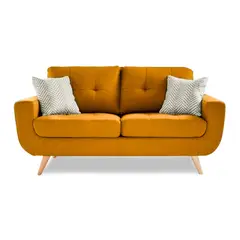 GENERICO - Sofá 2 Cuerpos Berlin - Mostaza