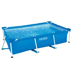 RISUTIMPORT - Piscina Armable Intex Reforzado Rectangular 220 X 150 X 60