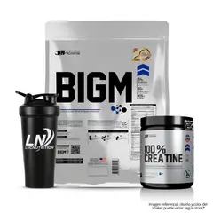 UNIVERSE NUTRITION - Bigm 5 kg Ganador de Peso - Chocolate + Creatina 250 g + shaker