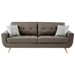 GENERICO - Sofá 3 Cuerpos Berlin - Marrón