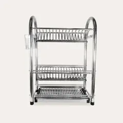 FINEZZA - Escurridor de Platos de Acero Inoxidable FZ-8050-R