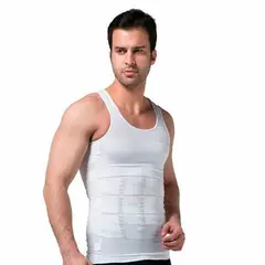 GENERICO - Camiseta Faja Reductora Remodela Abdomen Hombres Vivid Bvd