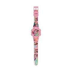 ACCUTIME - RELOJ PRINCESAS LCD PARPADEANTE ROSADO PN4477