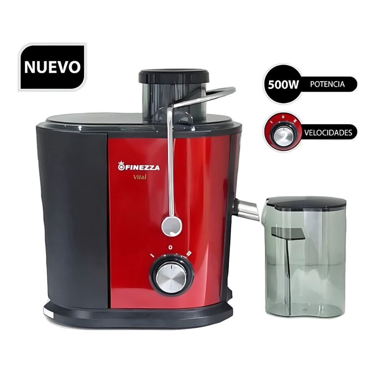 Extractor de Jugos FINEZZA FZ-6096EX 500w 1.2 Litros
